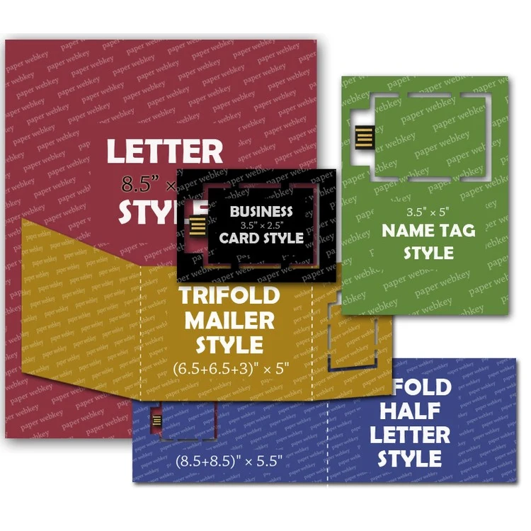 Custom Size Paper Webkey 1