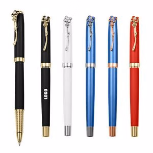 Flower Clip Signing Pen