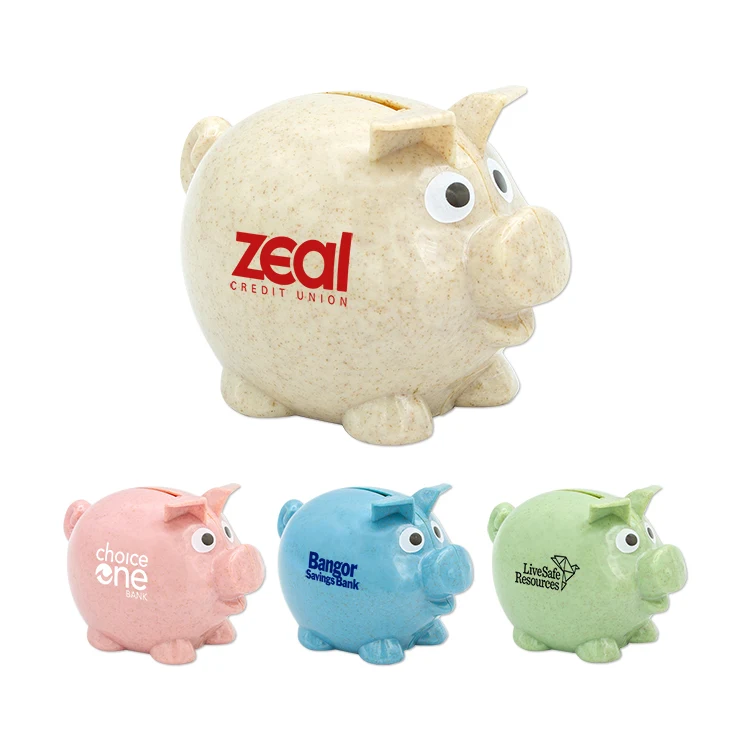 Wheat Piggy Bank 1