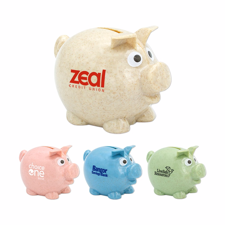 Wheat Piggy Bank