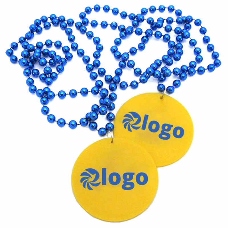 Circle Plastic Medallion Badges