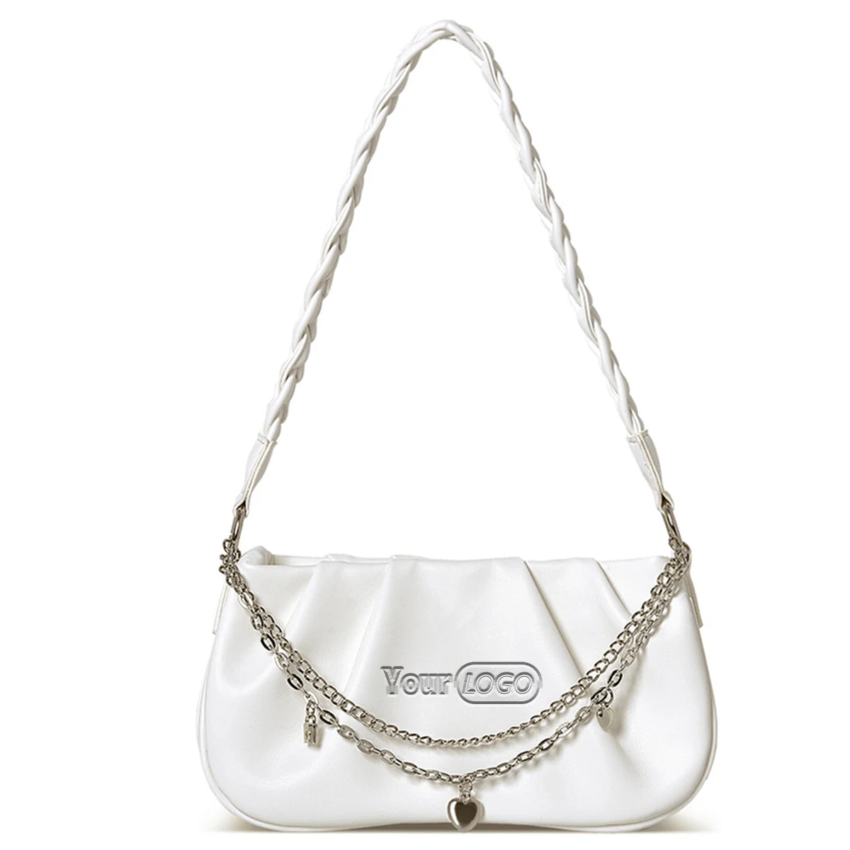 Women Soft PU Leather Underarm Bag 1