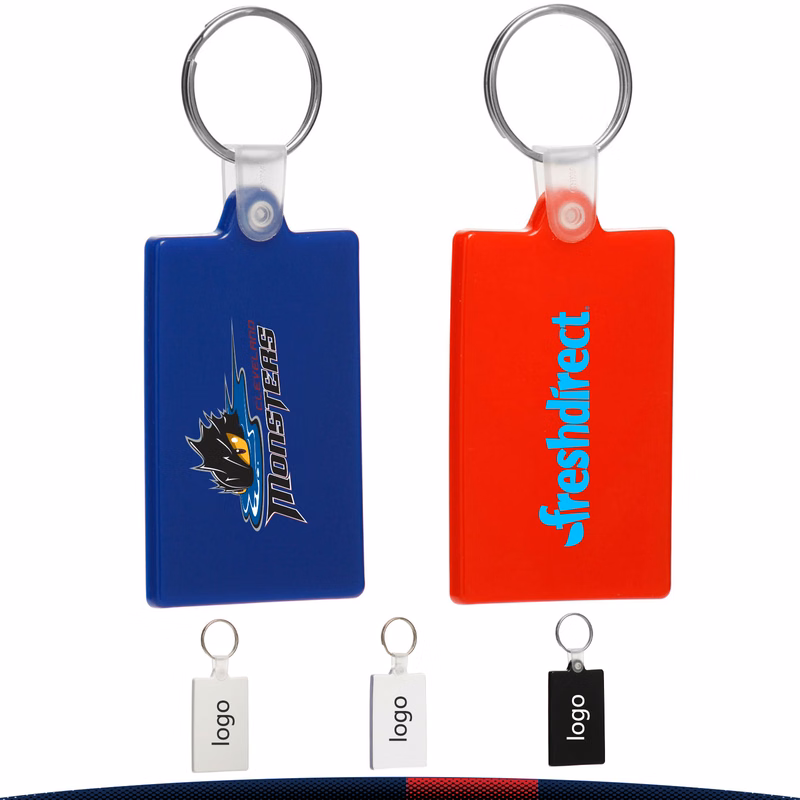 Glarte Rectangle Soft Keychain