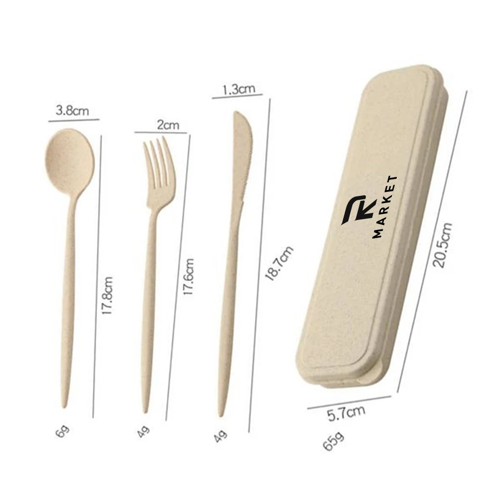 Travel Utensil Set with Case 1
