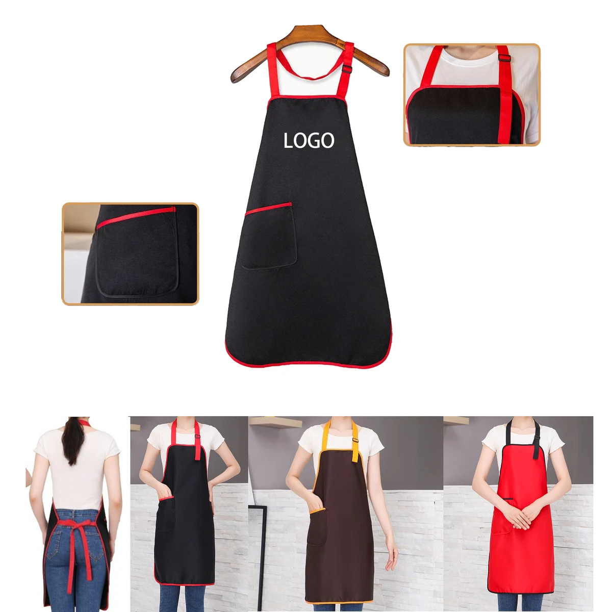 BBQ Restaurant Personalized Bib 1