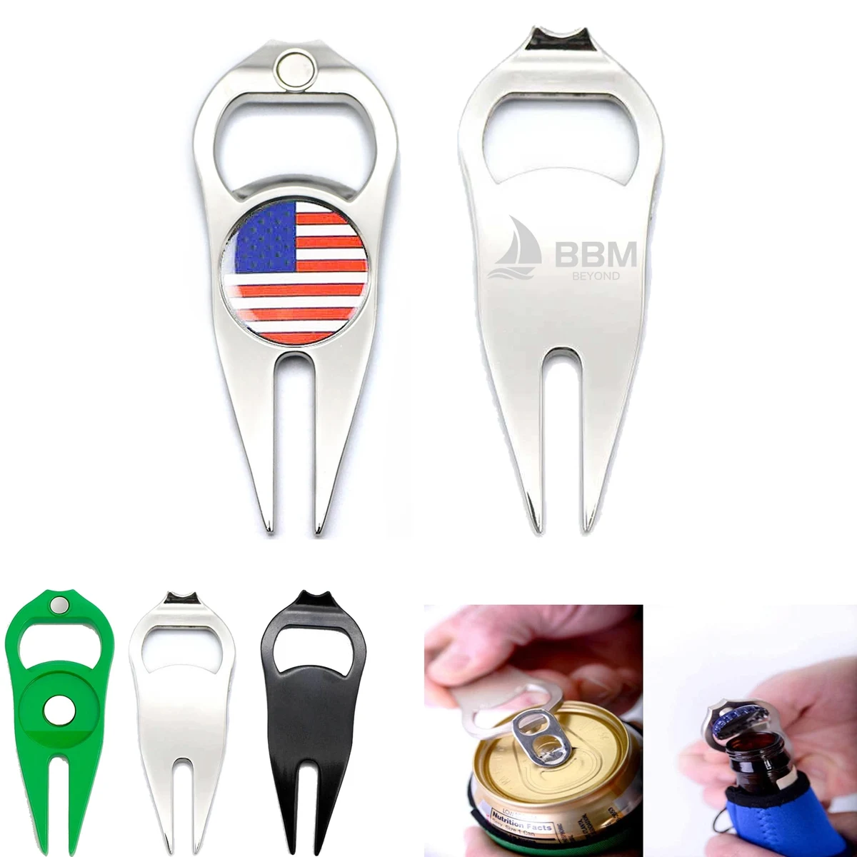 Golf Divot Fixer w/ Bottle Opener 1