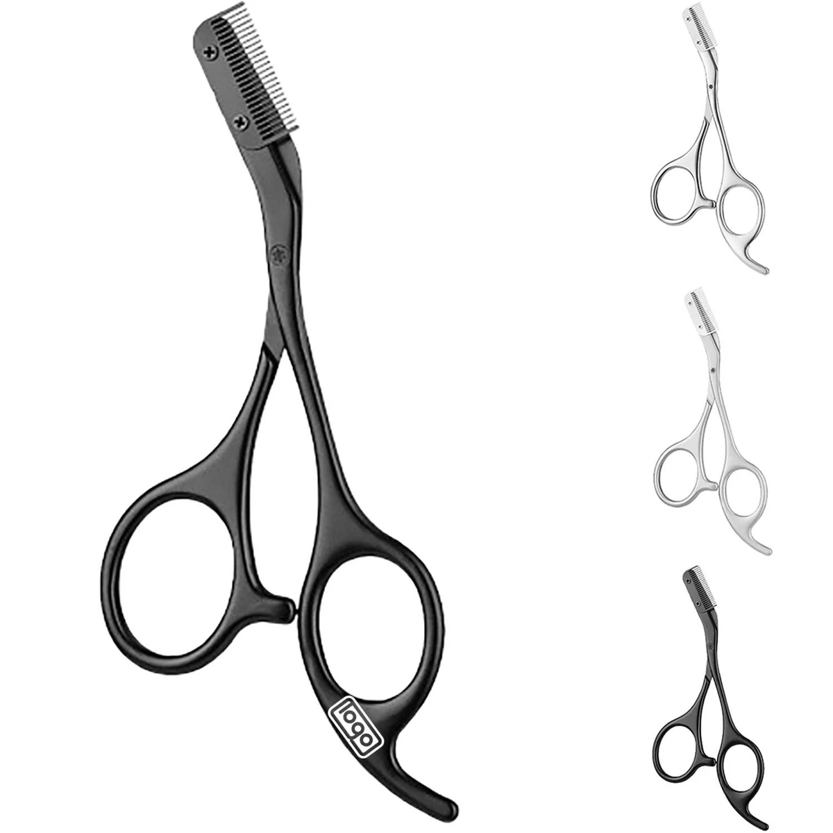 Stainless Steel Eyebrow Trimmer Scissor 1