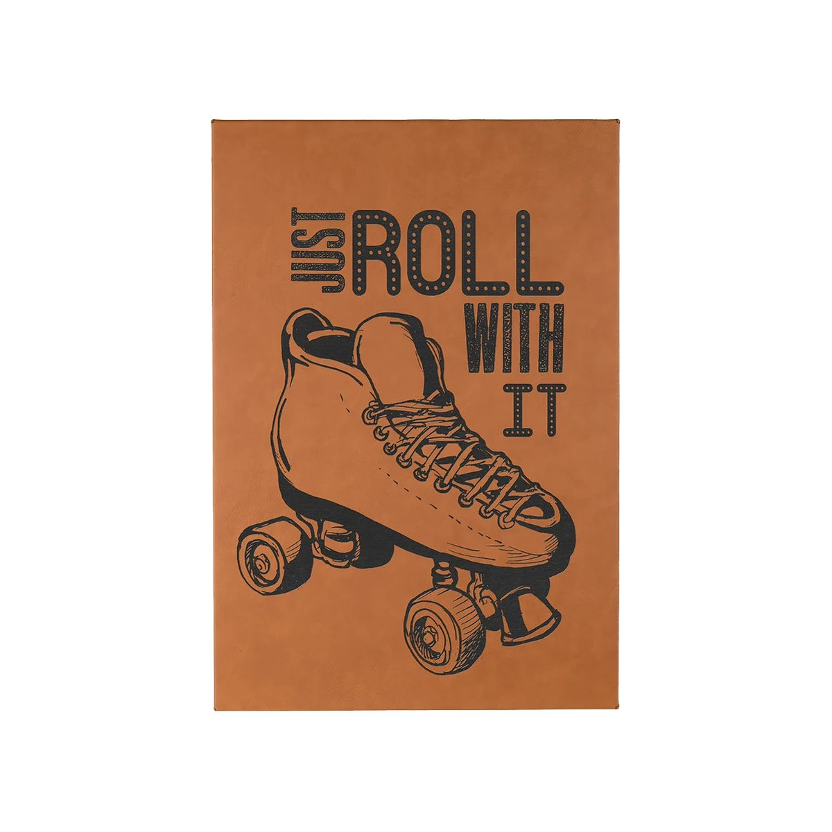 12" x 18" Rawhide Leatherette Wall Decor 1