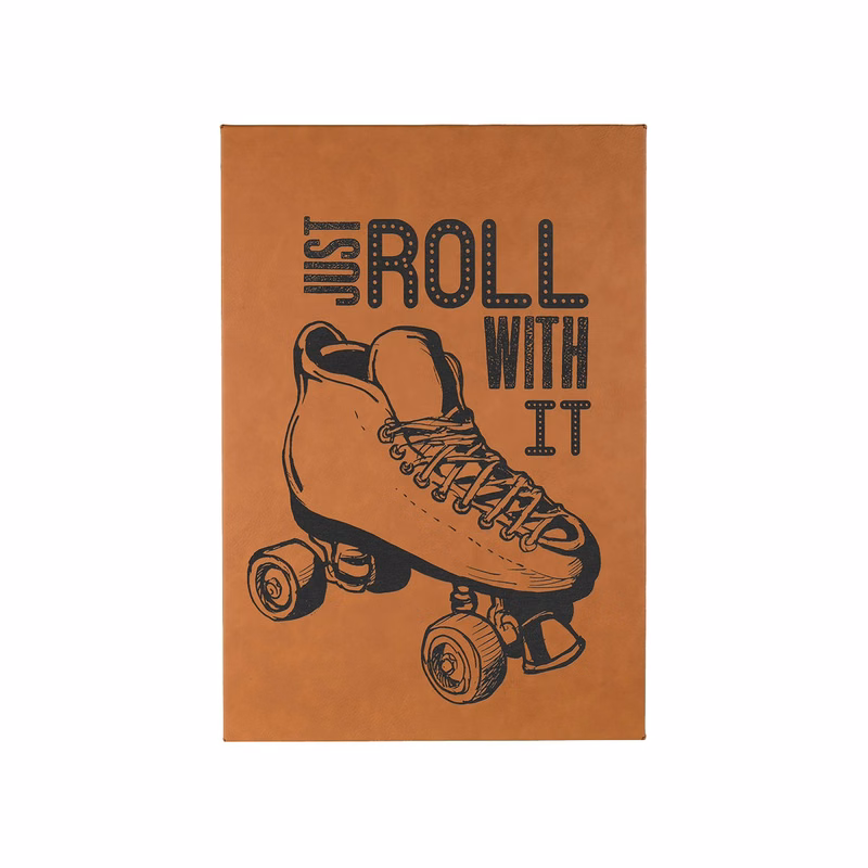 12" x 18" Rawhide Leatherette Wall Decor