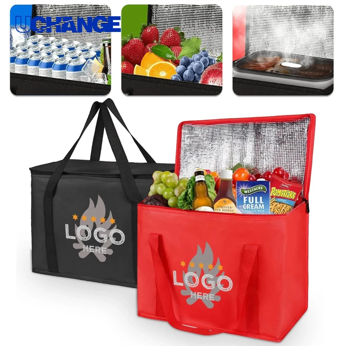 Insulated Grocery Tote Bag 1