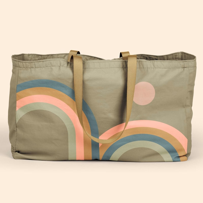 BABS OVERSIZED TOTE - 4CP NYLON