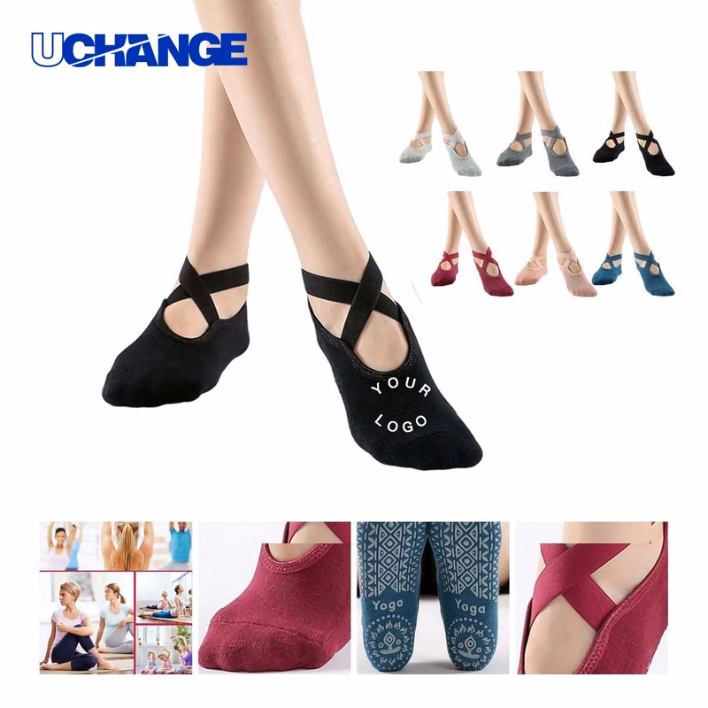 Durable Yoga Socks Socks with Elastic Cuff for Training