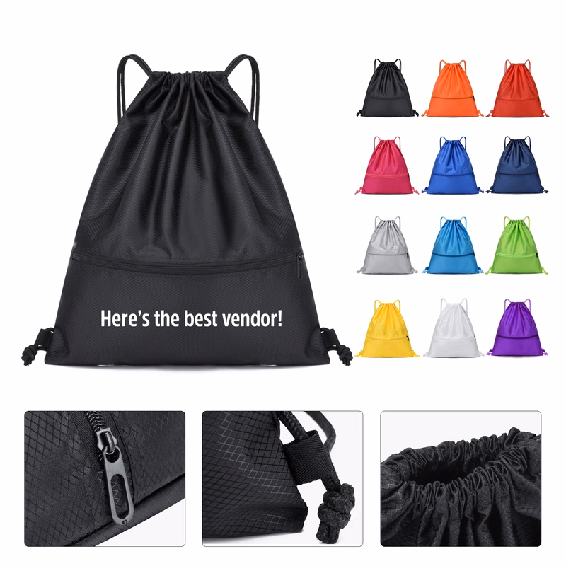 17"x20" Resuable Polyester Drawstring Bag