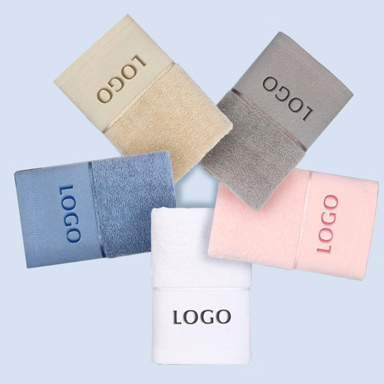 Cotton towel 39 3/10'' L x 13 3/10'' W