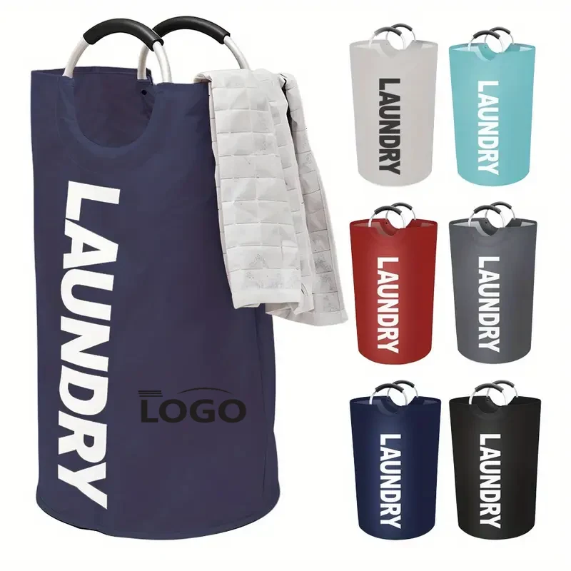 Stand Up Foldable Storage Basket With Handle 1