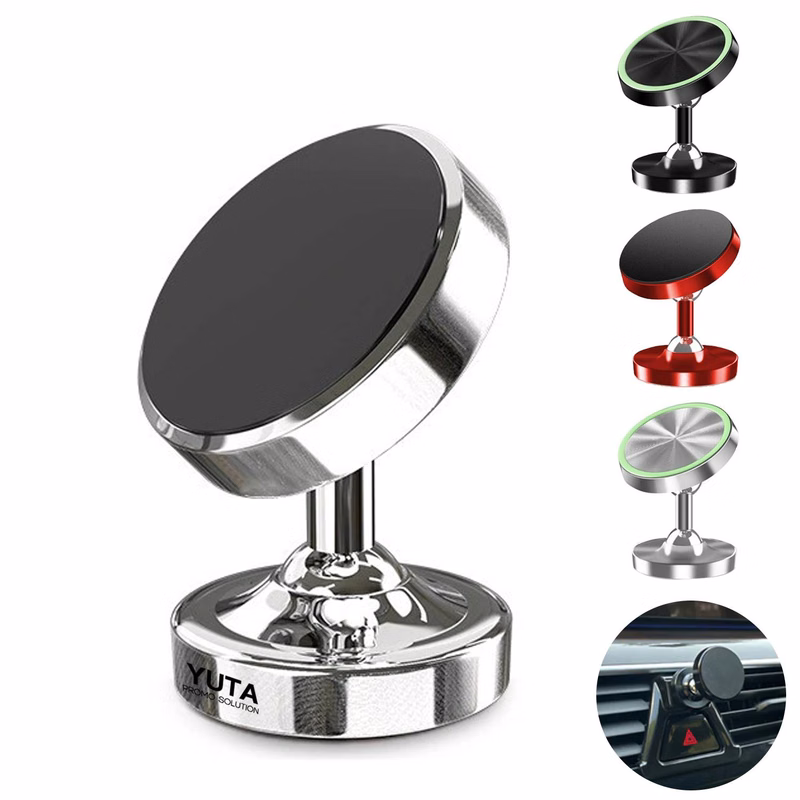 Dual Magnetic Phone Holder for Gym and Car