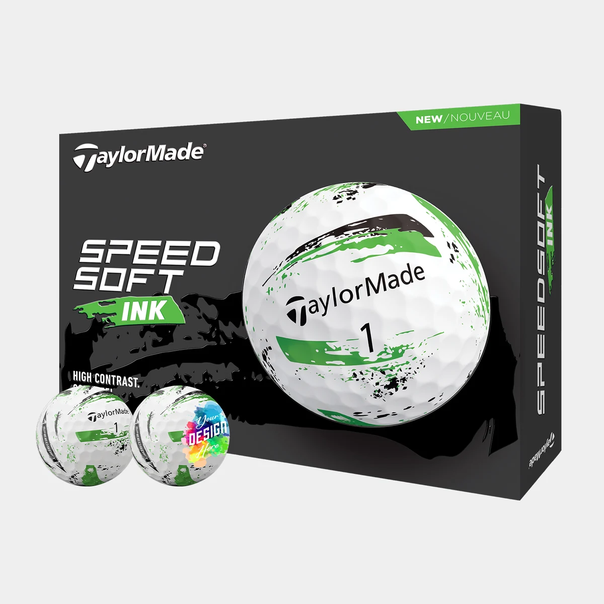 TaylorMade® SpeedSoft Ink Golf Balls 1