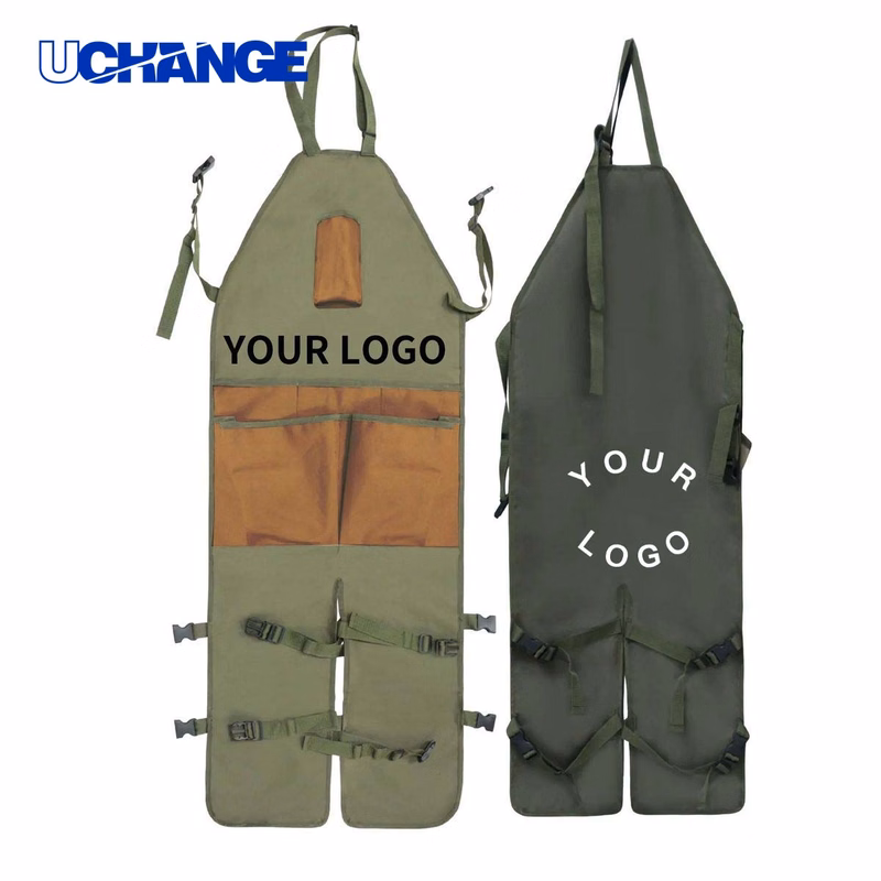 Protective Gardening Apron with Tool Storage for Outdoor Work