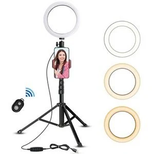 Selfie Ring Light Tripod Stand Holder 1