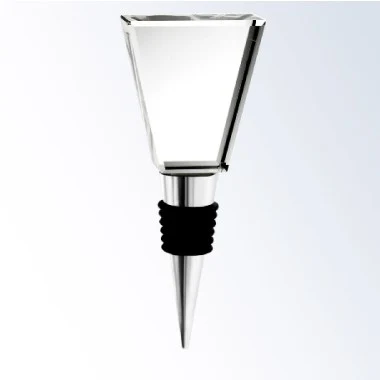 Optical Crystal Wine Stopper - Trapezoid 1