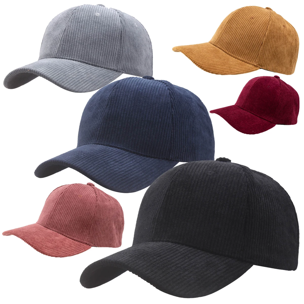 Striped Velvet Hundred Baseball Cap 1