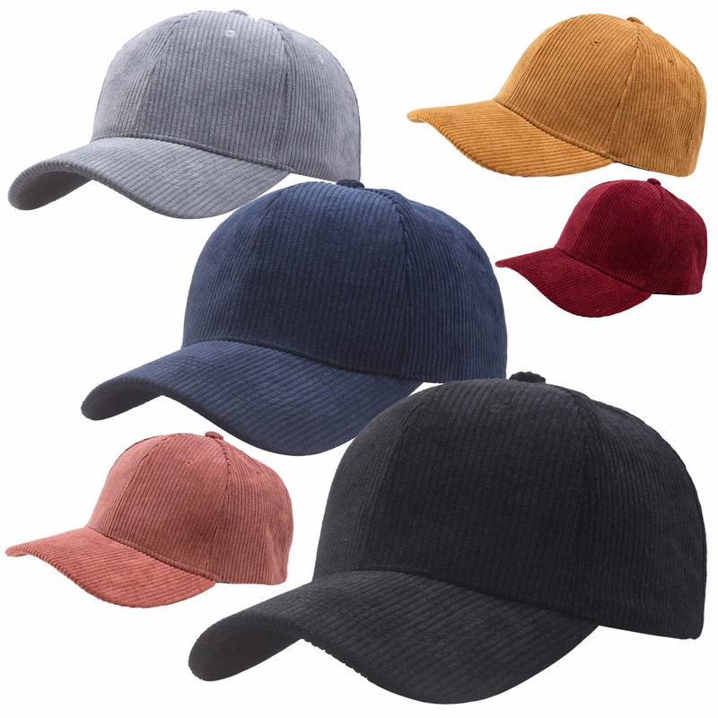 Striped Velvet Hundred Baseball Cap