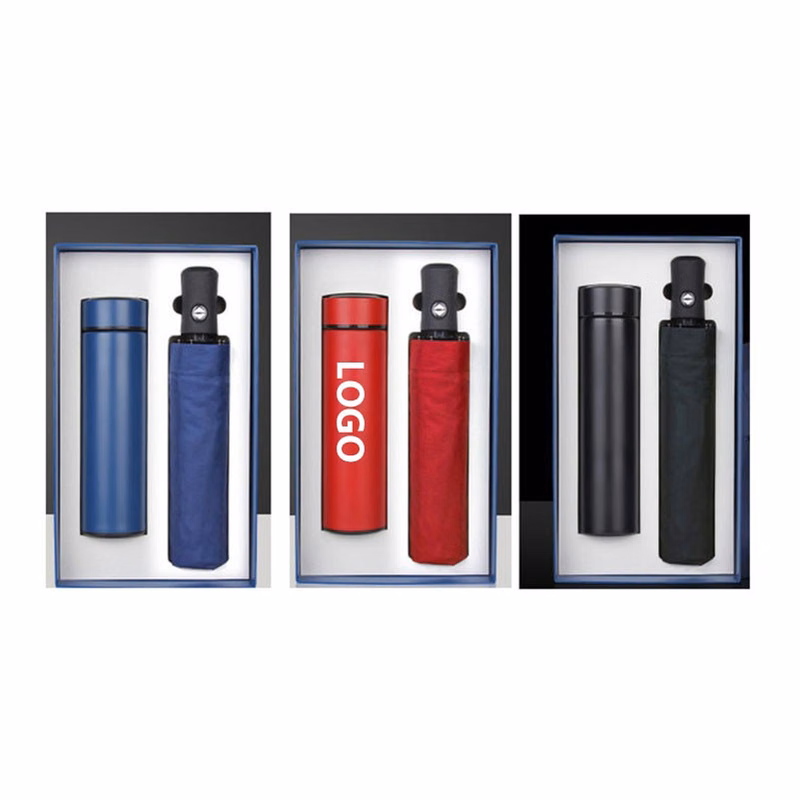 Business Gift Set Thermos Cup Umbrella Souvenir Set