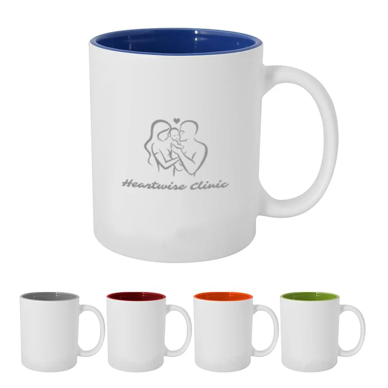 11 Oz. Pop Of Color Engraved Mug 1