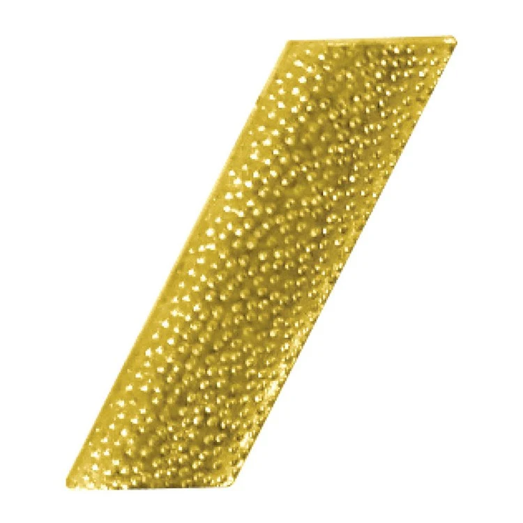 Small Service Bar (no border) Bright Gold Chenille Lapel Pin 1