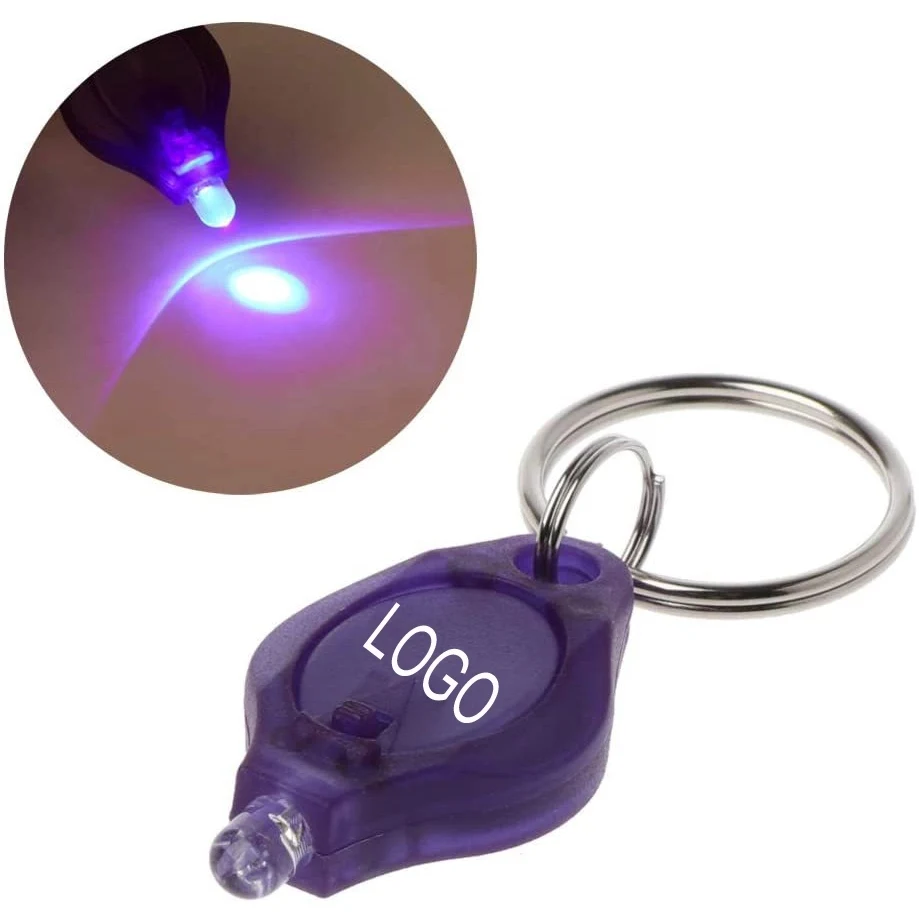 UV LED Flashlight Keychains (365nm) 1