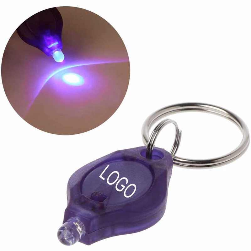 UV LED Flashlight Keychains (365nm)