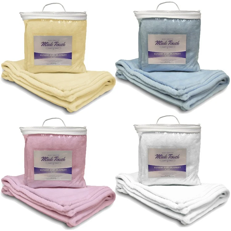 Mink Touch Baby Blanket - Blank 1