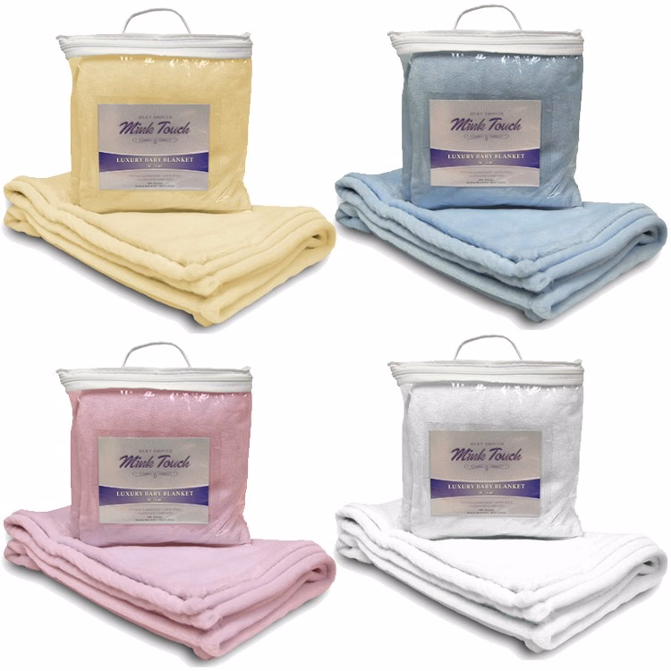 Mink Touch Baby Blanket - Blank