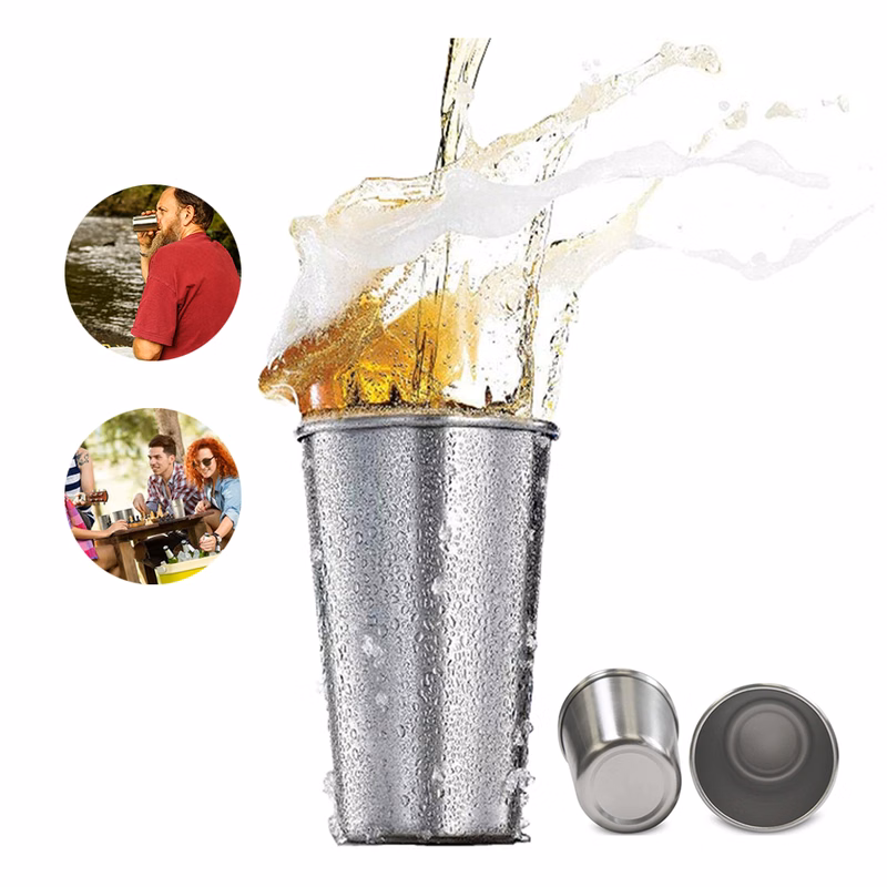 Stainless Steel Pint Double Insulated Beer Tumbler