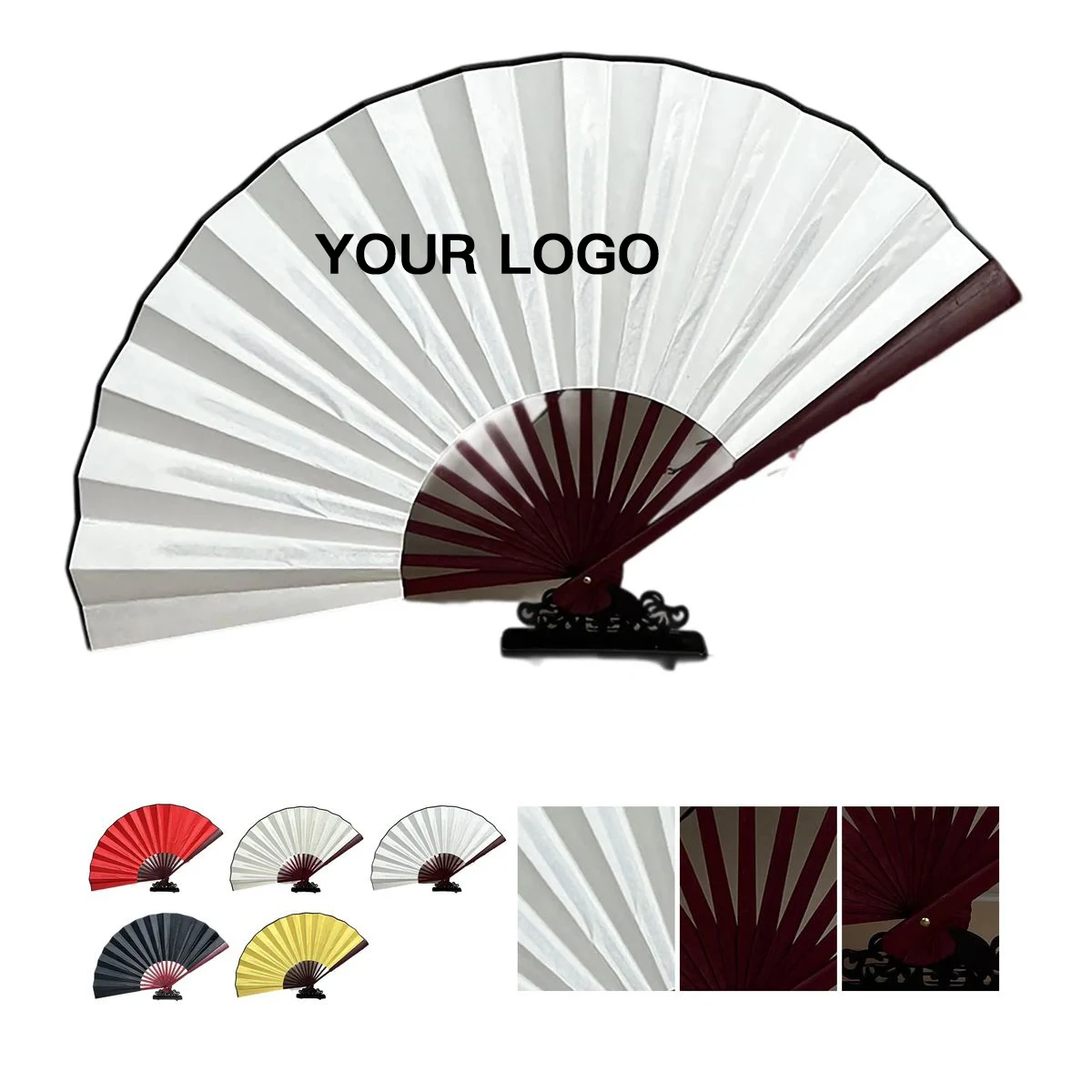 Decorative Hand Fan for Events or Displays 1