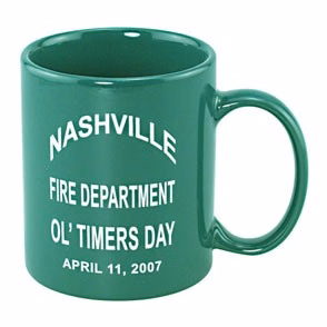 11 Oz. Colored Economy Ceramic Mug