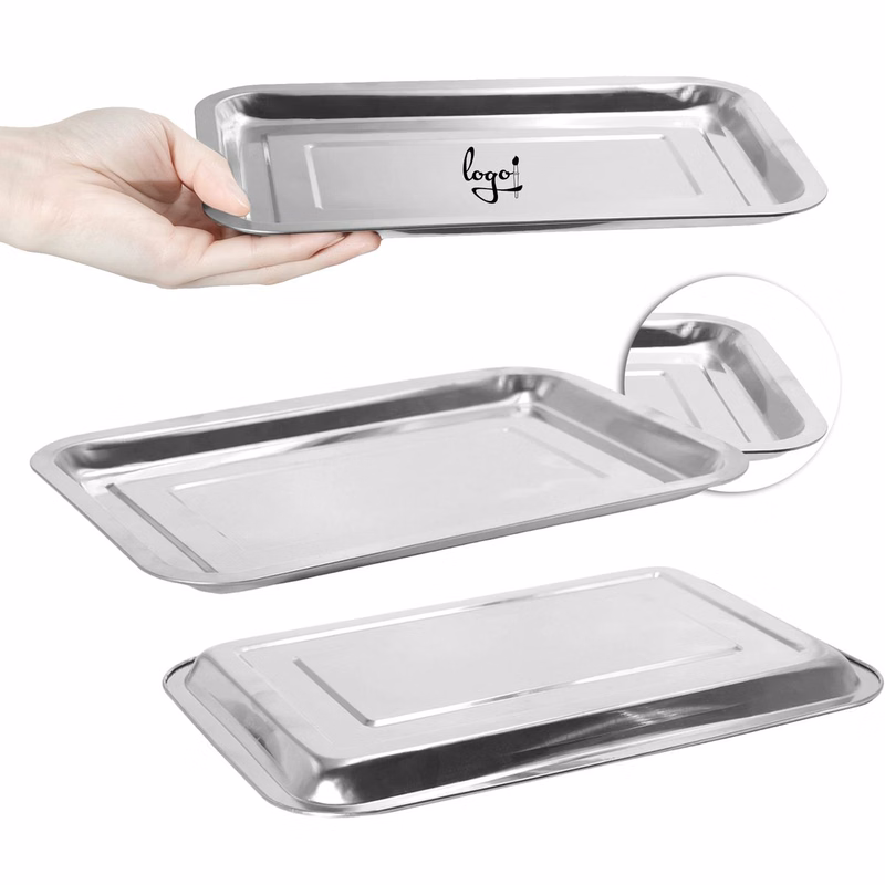 Stainless Steel Tray Flat Metal
