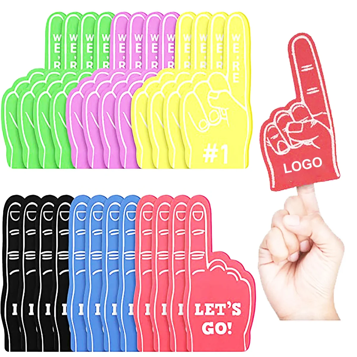 Mini Foam Fingers 1