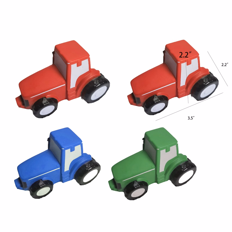 PU Foam Tractor Stress Toy