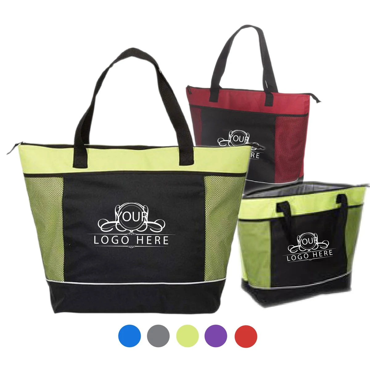 Zippered Cooler Tote 1