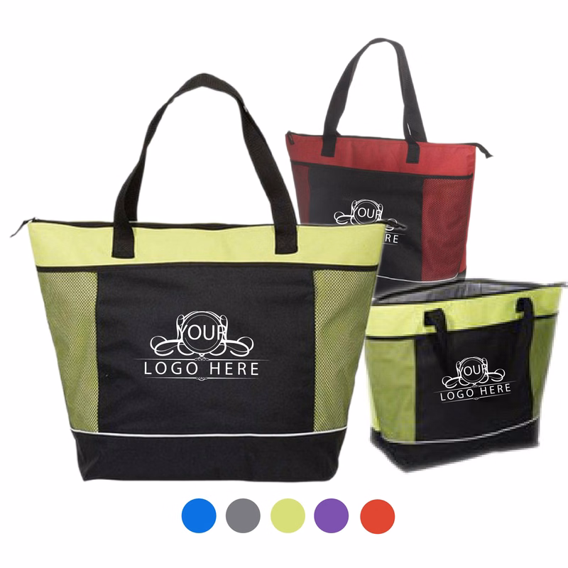 Zippered Cooler Tote