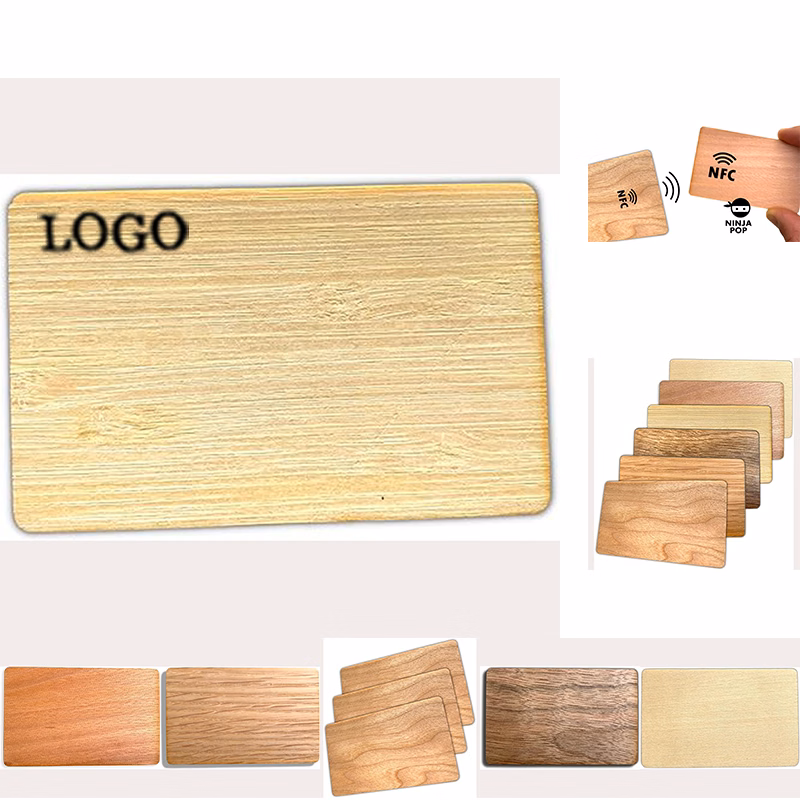 Wooden NFC Cards