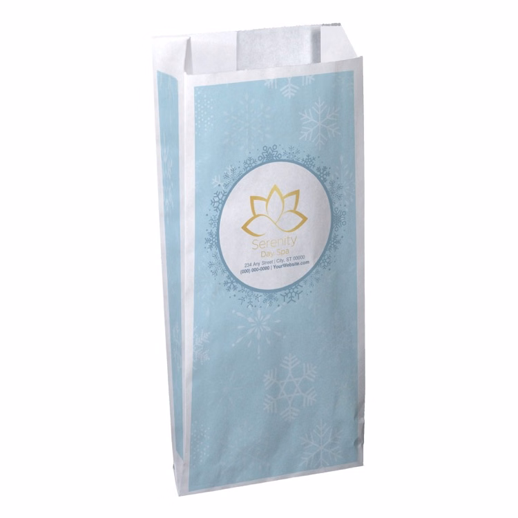 Christmas Scatter Design 2 Merchant Paper Bags (5" x 10" x 2")