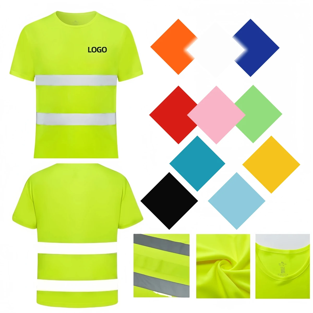 High-Visibility Reflective T-shirt 1