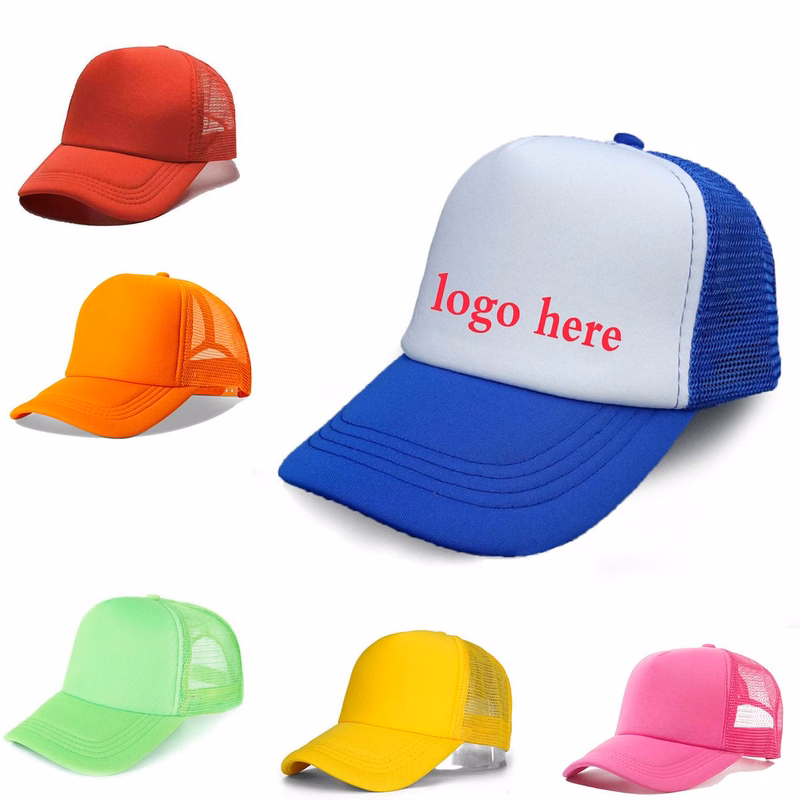 5-Panel Structured Snapback Trucker Hat

