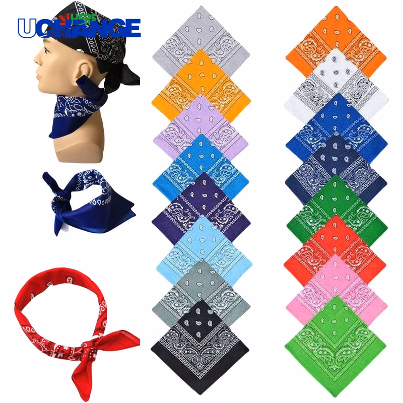 Printed Polyester Sports Bandana Headband