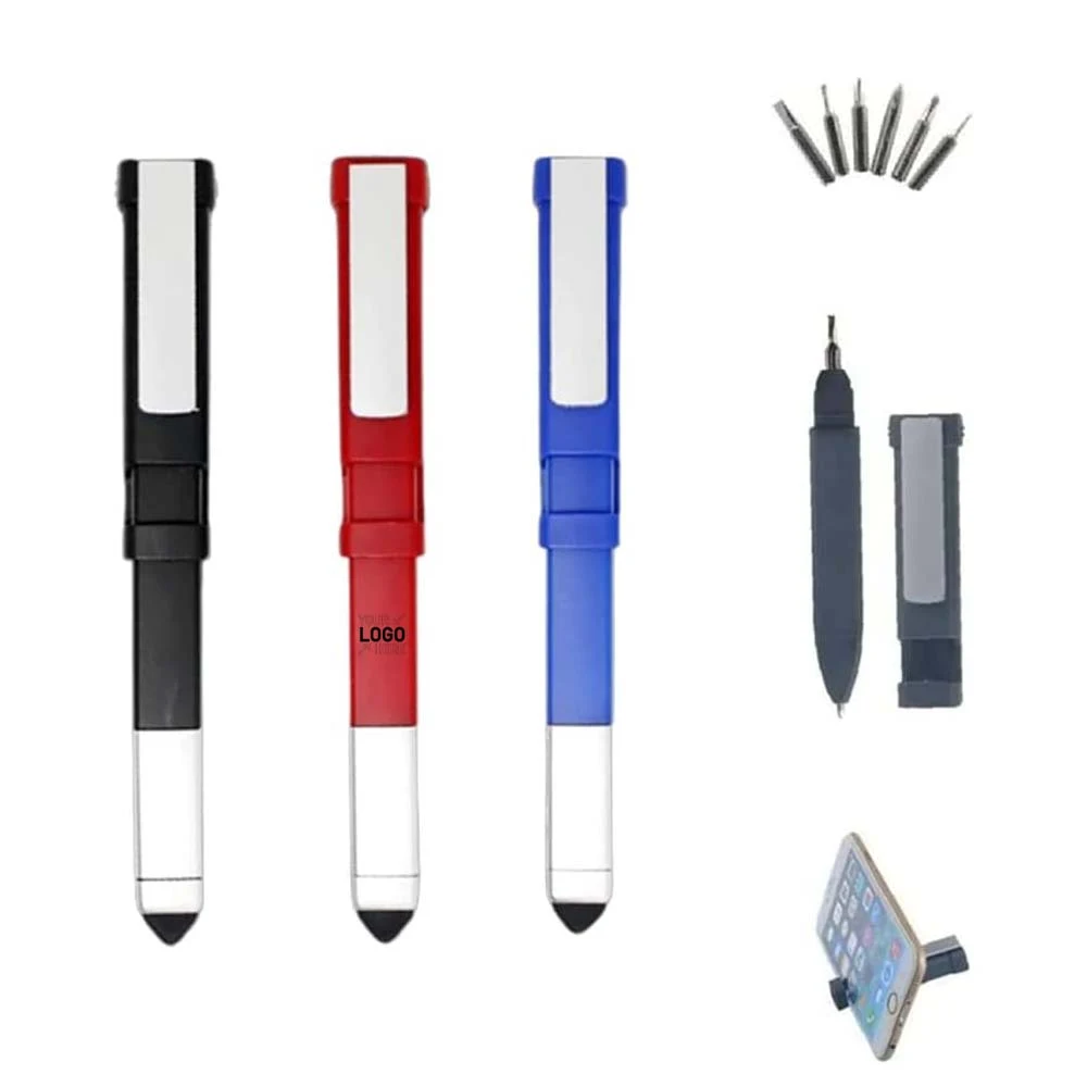 Ballpoint Pens Stylus Pen Phone Holder Screwdriver 1