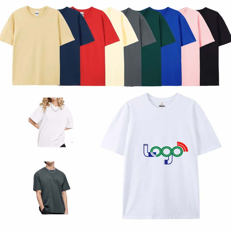 Cotton Men's And Women's Short Sleeves MOQ10