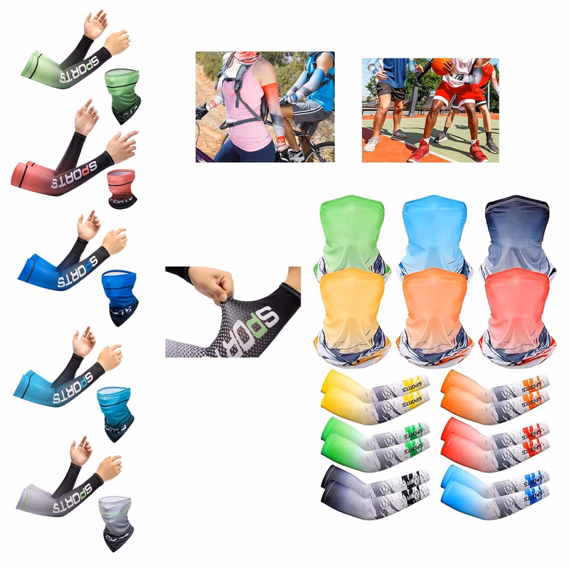 Sublimation Cooling Sleeves Mask Set