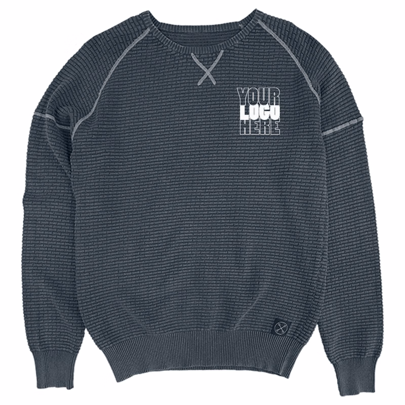 MEGA WAFFLE CREW SWEATSHIRT